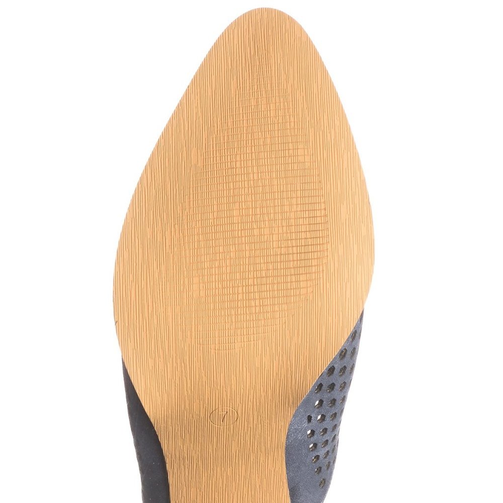 Vintage Havana New Clogs Perforated MULES Slide Slip-On Women's 10 NIB Navy - Picture 6 of 12